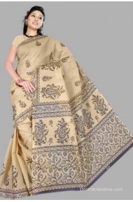 Pavechas Printed Cotton Sari